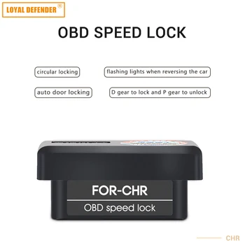 Automatisk dørlås dekoder OBD For speed lock & dørlås Til HIBRID CHR