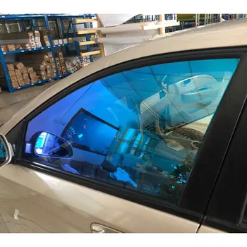 SUNICE Auto Car Window Tint VLT55% Bil Parasol Vinyl Film Nano Keramisk Sol Tine Glas Beskyttelse Bil Forrude 1.52x5m