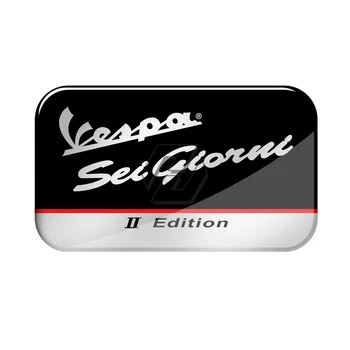 Til Piaggio Vespa GTS GTV 300 Sei Giorui II Udgave LX Sprint Decal 3D Harpiks Motorcykel Mærkat