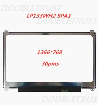 Test godt arbejde 13,3 tommer LP133WH2 SPA1 30 pin eDP Bærbar IPS LED-LCD-Skærm 1366*768 30pins