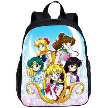 Tegnefilm Sailor Moon Rygsække Børn I Børnehave Tasker Tsukino Usagi Skole Taske Søde Baby Girls Opbevaring Bookbags Rejse Gave