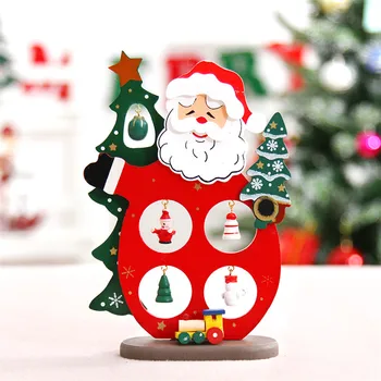 Julepynt til Hjem Træ-DIY Christmas Santa Claus, sne mand, Legetøj Jul Håndværk Xmas Fødselsdag, nytår Gave Dukker