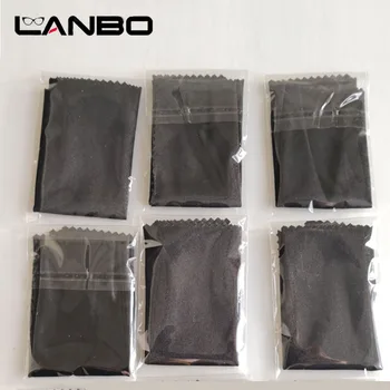 LANBO Uafhængige emballage 15x15CM Linse Tøj, Rengøring Klud Microfiber Solbriller, Briller, Kamera, Briller Duster Vådservietter