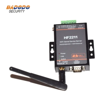 HF2211 Seriel Server RS232/RS422/RS485 til WiFi/Ethernet,Understøtter TCP/IP/Telnet/Modbus TCP-Protokollen,en Router eller en Bro Netværk tilstand