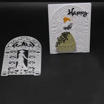 AZSG Kører Vilde Skære Dør For DIY Scrapbooking Kort at Gøre Dekorative Metal Dør Cutter Dekoration