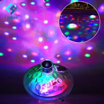 Vandtæt Fantastisk RGB Undervands LED Lys Glød Vis Dam, Swimmingpool, boblebad Flydende Lampe til Disco Party DJ Akvarium Indretning Lampe