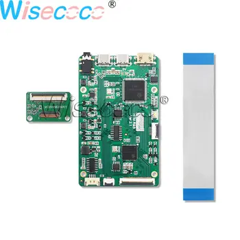 Wisecoco 5.5 Tommer Landskab IPS LCD-Skærm, 1080P Landskab + I2C Multi touch-panel med MINI HDMI MIPI Driver yrelsen Raspbeery Pi