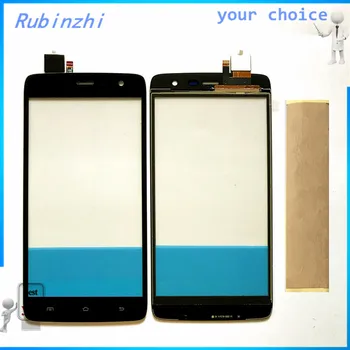 RUBINZHI Gratis Klistermærke Tape Mobiltelefon Touch Panel For Vertex Imponere Saturn Touch Skærm Reparation Udskiftning af frontglas