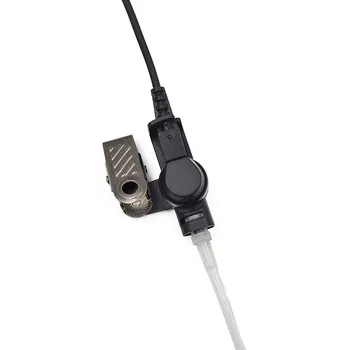 XQF Walkie Talkie Headset Ørestykket til TOT Mic for Motorola MOTOTRBO DP2000 XiR P6600 P6628 XPR3300 DEP550 DEP570 E8600 Skinke Radio