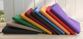 50x50cm Farverige Søde prikkede Trykt Bomuld, Dyne Fabric Pack Masse, Sy -, Tekstil -, DIY Quiltning Klud,10stk bundt