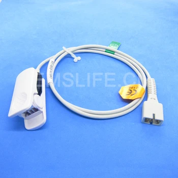 1m længde Voksen Finger Klip SPO2-Sensor er kompatibel til Mindray 512F Voksen Sensor PM5000/6000 MEC1000/2000/9000,VS800,T5/T8-probe