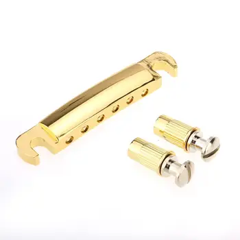 Musiclily Pro 52.5 mm TOM Tune-o-matic Tailpiece for Kina lavet Epiphone Les Paul Guitar Udskiftning, Guld