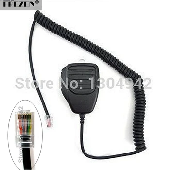 8 pin Håndholdt Fjernbetjening Højttaler Mikrofon Mikrofonen til iCom Radio IC-706 IC-2000/H IC-F1721 IC-7000 IC-V8000 IC-FR3000 IC-FR4000
