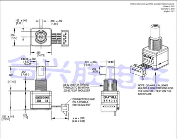 1pc fotoelektriske encoder 62AGY22033 for Audi A6 bil central kontrol instrument panel knop skifte 16 Positionering
