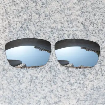 Engros E. O. S Polariseret Øget Udskiftning Linser for Oakley Fuel Cell Solbriller - Silver Chrome Polariseret Spejl