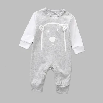 Baby dreng Sparkedragt efterår forår fox bære style Lange Ærmer Bomuld Baby Pyjamas Tegnefilm Trykt Nyfødte Baby Drenge Tøj