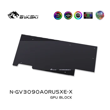 Bykski N-GV3090AORUSXE-X,3080 3090 GPU Vand Blokere For Gigabyte AORUS RTX 3080 3090 XTREME,grafikkort Køler,VGA Køler ARGB