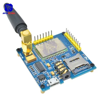 Diymore A6 Core GPRS-Pro serie GPRS GSM-Modul Development Board RS232 TTL med SMA interfacet Antenne Erstatte SIM900