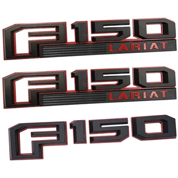 2stk Gældende For Ford Raptor Bil Logo F150 LARIAT Bil Logo Bil Krop Eftermontering