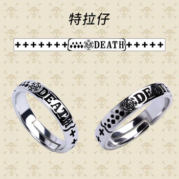 Anime Et Stykke Ruffy Ring S925 Splint Cosplay Justerbar Smykker Ring Halloween Gave Coustome Aceessory