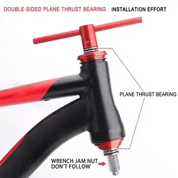 Holdbar Cykel Headset Installation Værktøjer til Fjernelse af Cykel krankboks Kop Tryk Værktøj til MTB Cykel Cykel Reparation Værktøjer