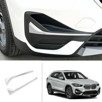 ABS Chrome Udskiftning Foran Tåge Lys Dække Trim Strips Til BMW X1 F48 2020