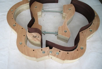 43 tommer SJ200 Type Tykkelse Akustisk Guitar Gør Montering Formen med Dobbelt anvendelse Folk-Pop Guitar Mould DIY Materialer