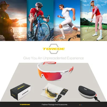Polariseret Sports Solbriller Med 4 Udskiftelige Lenes for Mænd, der Kører Kørslen, Fiskeri, Golf, Baseball Brand Briller