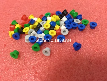 1000PCS/MASSE A101 Plast Skift-Knappen Caps Tryk Tasten Caps-Flerfarvet Størrelse 4,5 mm*7.4 mm Hat Form ( 6*6 Runde Takt Skift)