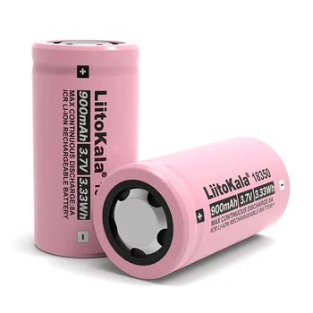 Liitokala Nye ICR 18350 900mAh magt genopladeligt lithium-batteri 3,7 V 8A strøm til E-cigaret lommelygte