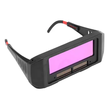 Solar automatisk nedblænding svejsehjelm Øjne Protector beskyttende maske svejser briller svejsning cap Maskine Cutter Lodning Maske