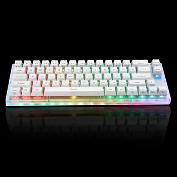 Womier 66 centrale Custom Mekaniske Tastatur Kit 65% 66 PCB TILFÆLDE skifte støtte lyseffekter med led RGB switch