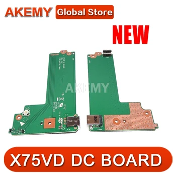 Akemy Oprindelige Asus X75A X75V X75VD DC POWER BOARD X75VD_DC_BOARD REV:2.0 60-NC0DC1000 Testet Hurtigt Skib