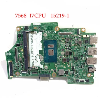 Kun DDR3L 7568 Bundkort 15219-1 V90VN w/ i7-6500U 2,5 GHz CPU til Dell Inspiron 15 7568 UHD Bærbare computere