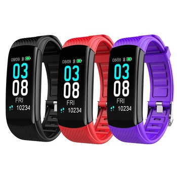 Nye C3 smart armbånd Bluetooth Sports Fitness Smart band puls Sove Overvåge Fitness Tracker Blodtryk Armbånd