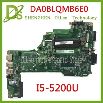 KEFU DA0BLQMB6E0 REV:E For Toshiba Satellite C55 S55 C55-C L50-C Bundkort I5-5200u A000388620 arbejde originale