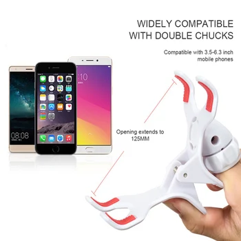 PINZHENG Universal Lange Arm Mobiltelefon Holder Stents Fleksibel Seng, Skrivebord Tabel Clip-Beslag holder Til iPhone Xiaomi Phone Holder