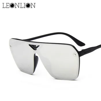 LeonLion 2021 Stor Ramme Pilot Solbriller Kvinder Designer Luksus Mand/Kvinder Sol Briller Klassiske Vintage Oculos De Sol Feminino