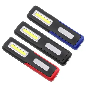 Bærbare COB LED Lommelygte Magnetiske Arbejde Lys USB-Genopladelige Lygte Power Displayet Hængende Lampe Brænder Nat Belysning