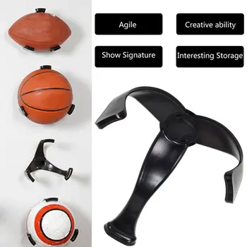 Plastik Bold Klo Vægbeslag Basketball Indehaveren Fodbold Storage Rack Ball Skærm Beslag Space Saver Til Hjemmet Indretning