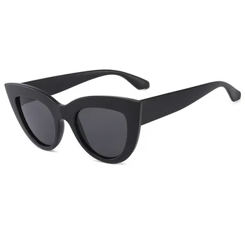 OEC CPO Kvinder Cat Eye Solbriller Vintage Brand Designer Acetat solbriller Kvinder Gradient Nuancer Oculos UV400 O582