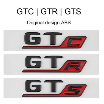 Lang R S C Badge Emblem til Mercedes Benz AMG GT GT43 GT50 GTR GTS GTC C63S E63S GLC63S GLE63S Emblem Bil Styling Kuffert Mærkat