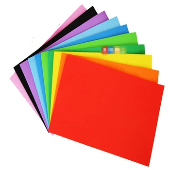 10stk/masse DIY-Sponge-Skum Papir Ark, 1MM Tyk Flerfarvet Fold Scrapbooking Papir Craft Punch Skum Skole Håndlavet Projekt