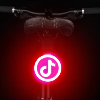 Dropshipping Multi Belysning Tilstande Cykel Lys USB-Opladning Led-Lys Flash Hale Bageste Cykel Lys til Bjergene Cykel Sadelpind