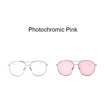 1.61 Fotokromisk Pink eller Blå eller Lilla Enkelt Syn Linse SPH Række -8.00~+6.00 Antal CLY -6.00 Optiske Linser til Briller