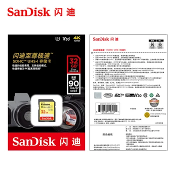 SanDisk Ultra SD-Kort 256 GB 128GB 32GB, 64GB SDXVE microSDHC SDXC UHS-I-Hukommelseskort SD-Kort TF Kort 80MB/s Class10 U3 Til Kamera