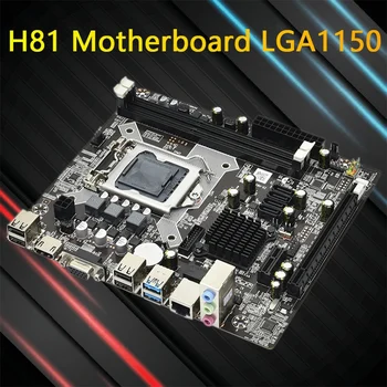 H81 Bundkort LGA1150 DDR3 Dual Channel Støtte 2X8G Hukommelse til LGA 1150 Serie