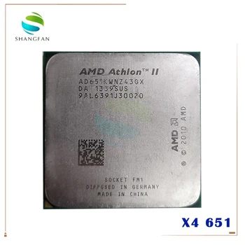 AMD Athlon X4 651 X4 651K X4-651 X4-651 3,0 GHz 100W Quad-Core CPU Processor AD651KWN43GX AD651XWNZ43GX Socket FM1/905pin