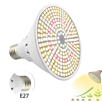 290 LED Plante Vokser Pærer Fulde Spektrum E27 Lampe Hydro Sollys Phyto Lampe Blomst Vokse Telt Veg Cultivo Drivhus, Indendørs