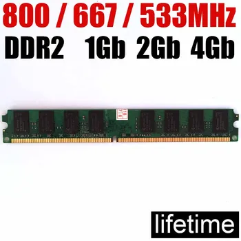 4gb DDR2 RAM 2 gb ddr2-800 667 533 Mhz - 1 gb 2 G 4 Gb / AMD Til Intel memoria 2Gb ddr2 ram 800Mhz ddr-2 hukommelse PC2 6400